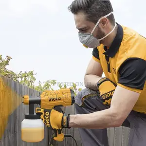 Ingco Spray Gun Paint Sprayer 450w 400ml/Min, Fence Paint