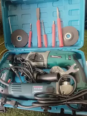 Electric Grinder and Drill Set