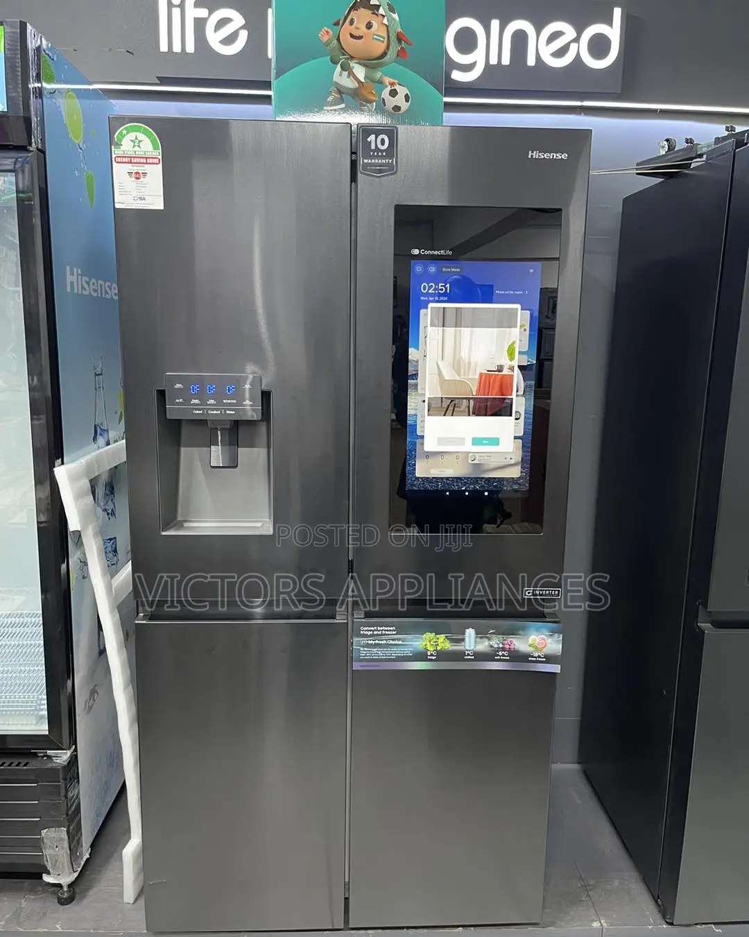 Hisense 680L Smart Fridge