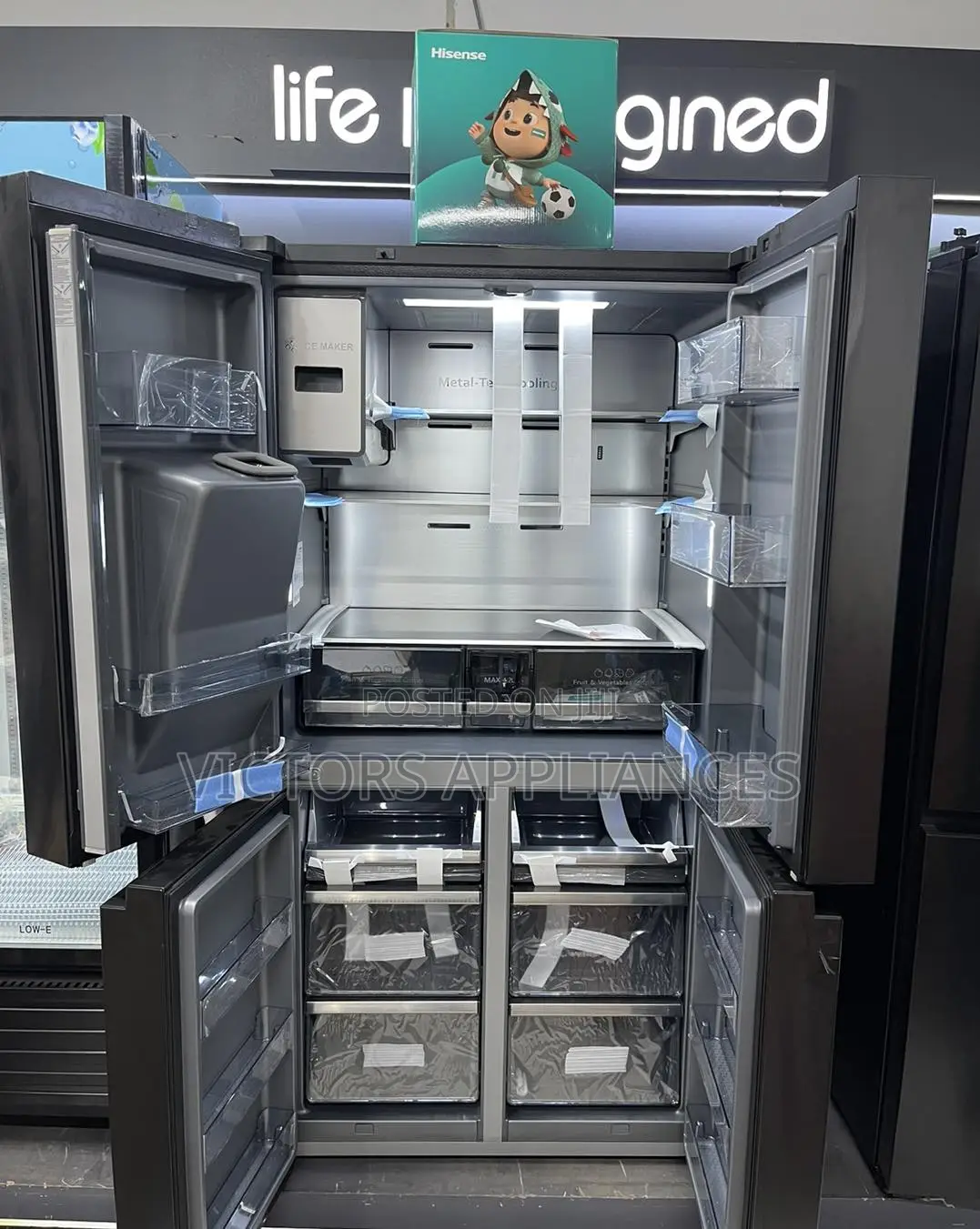 Hisense 680L Smart Fridge