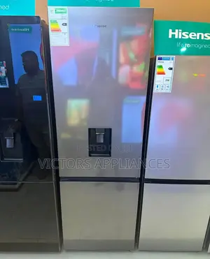Hisense 341L Double Door Refrigerator With Water Dispenser