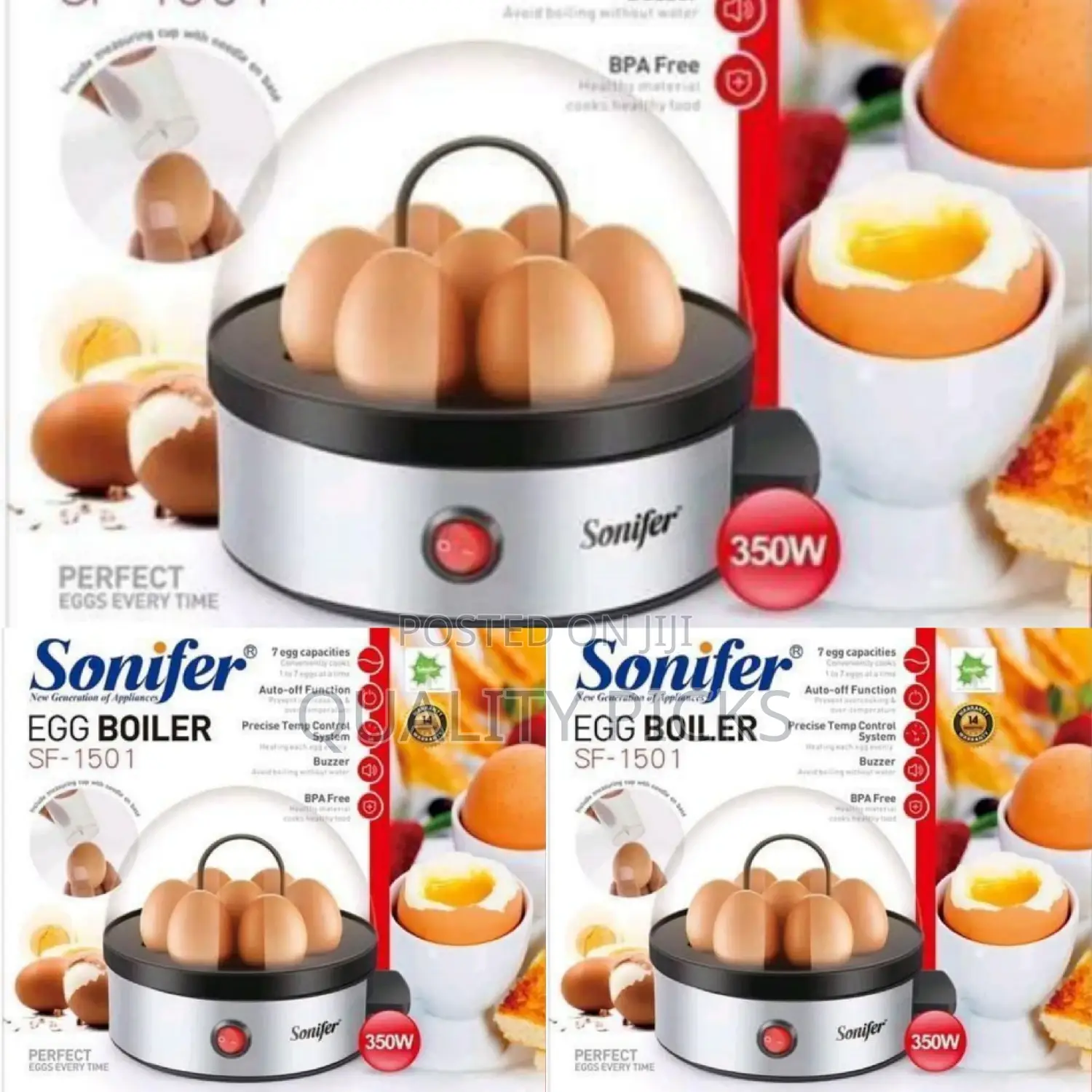 Electric Sonifer Egg Boiler
