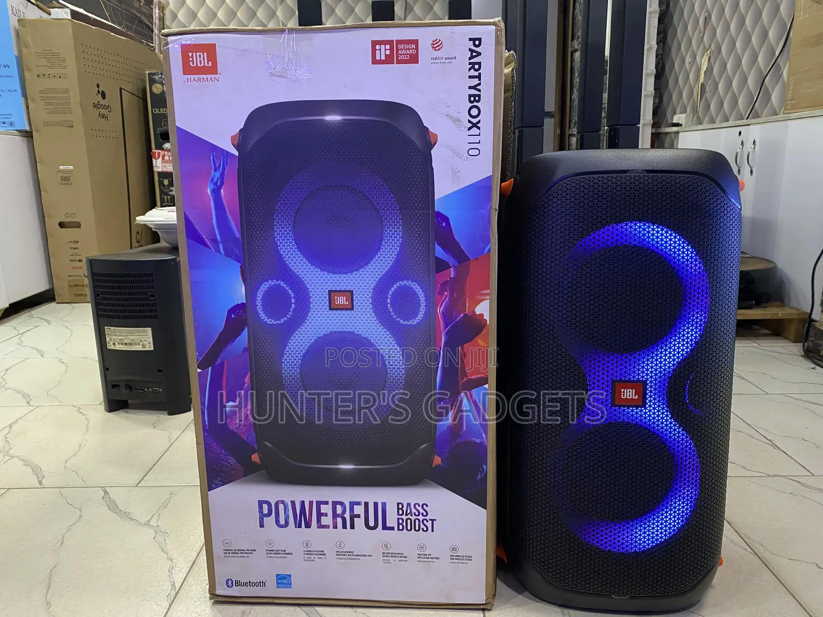 JBL Party Box 110 Bluetooth Rechargeable Party Box
