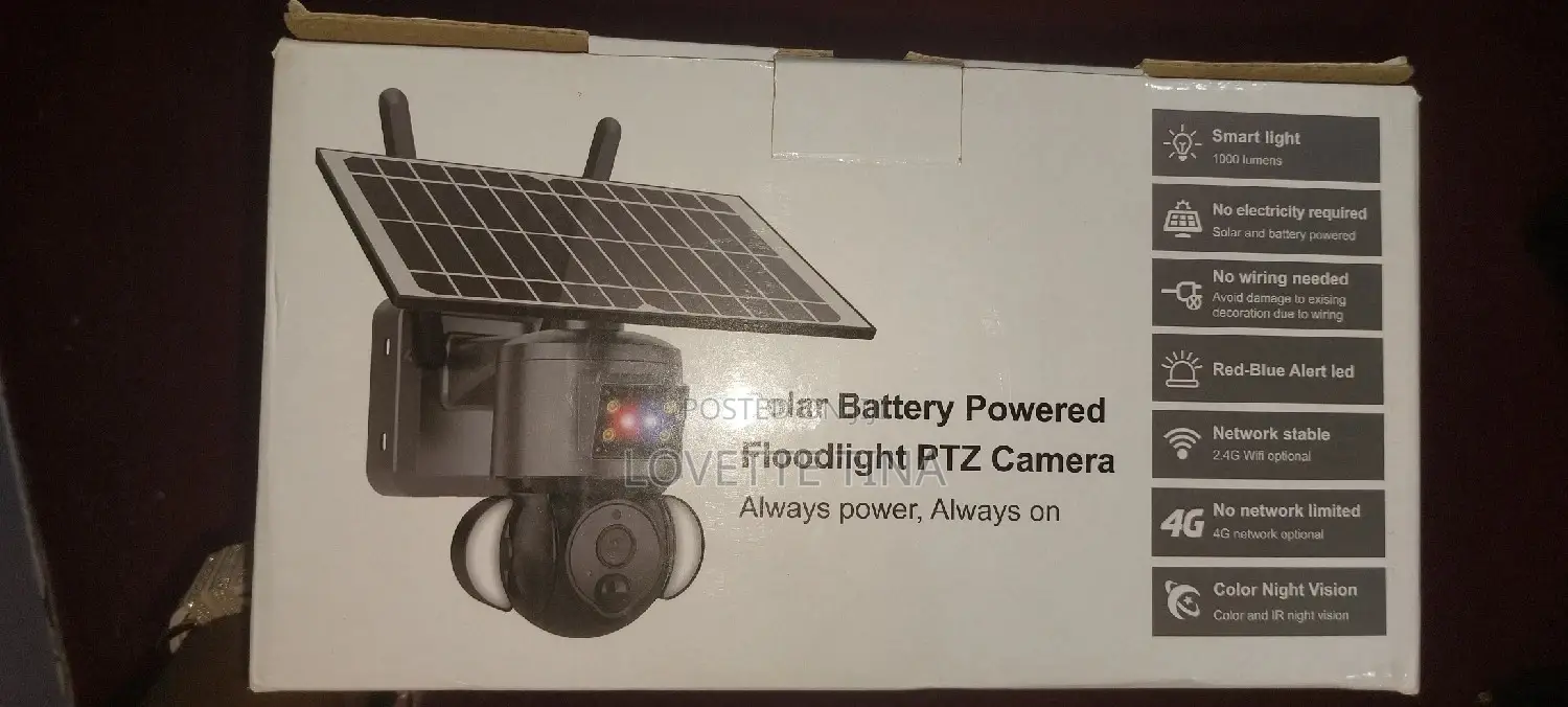 Solar Camera With Simcard Slot