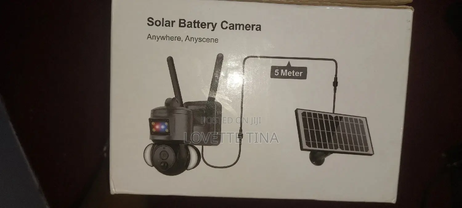 Solar Camera With Simcard Slot