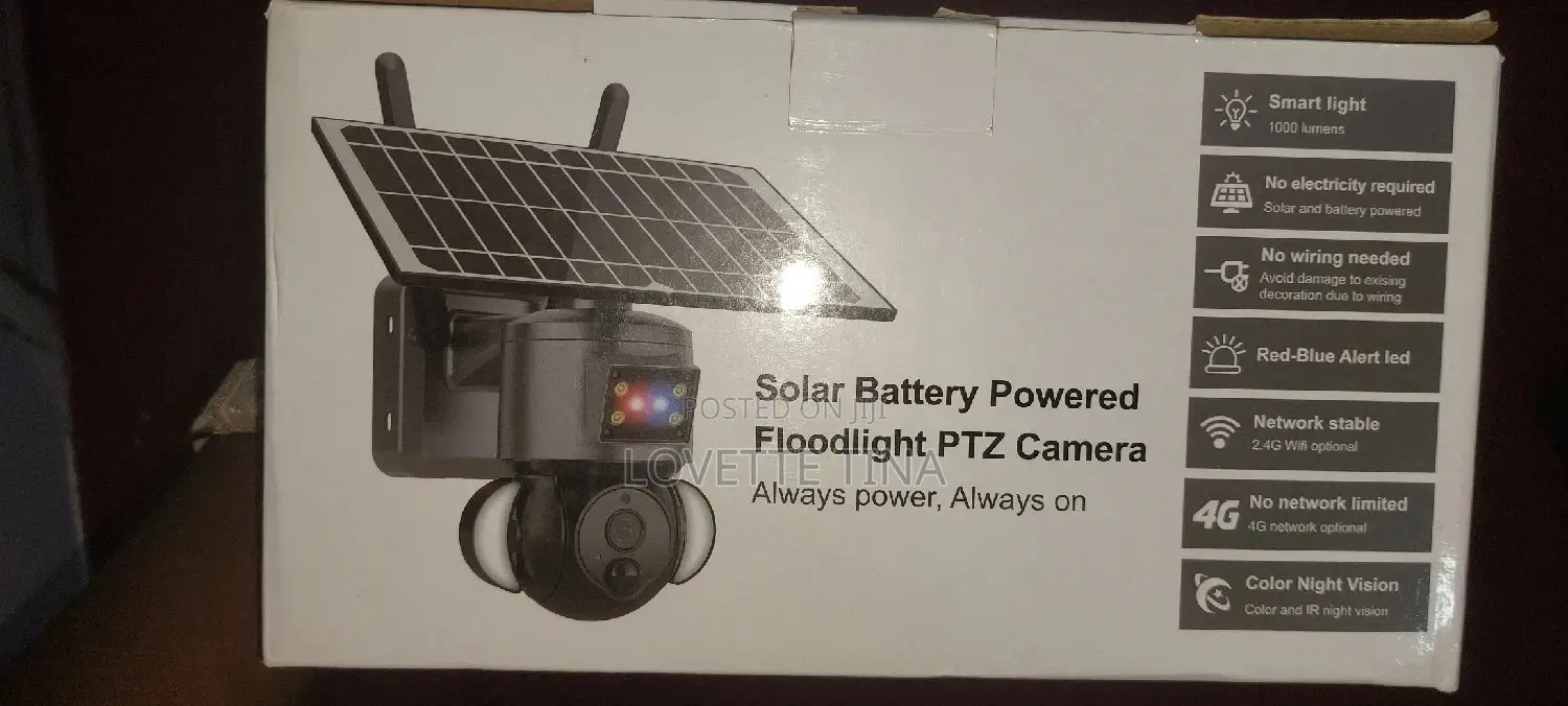 Solar Camera With Simcard Slot