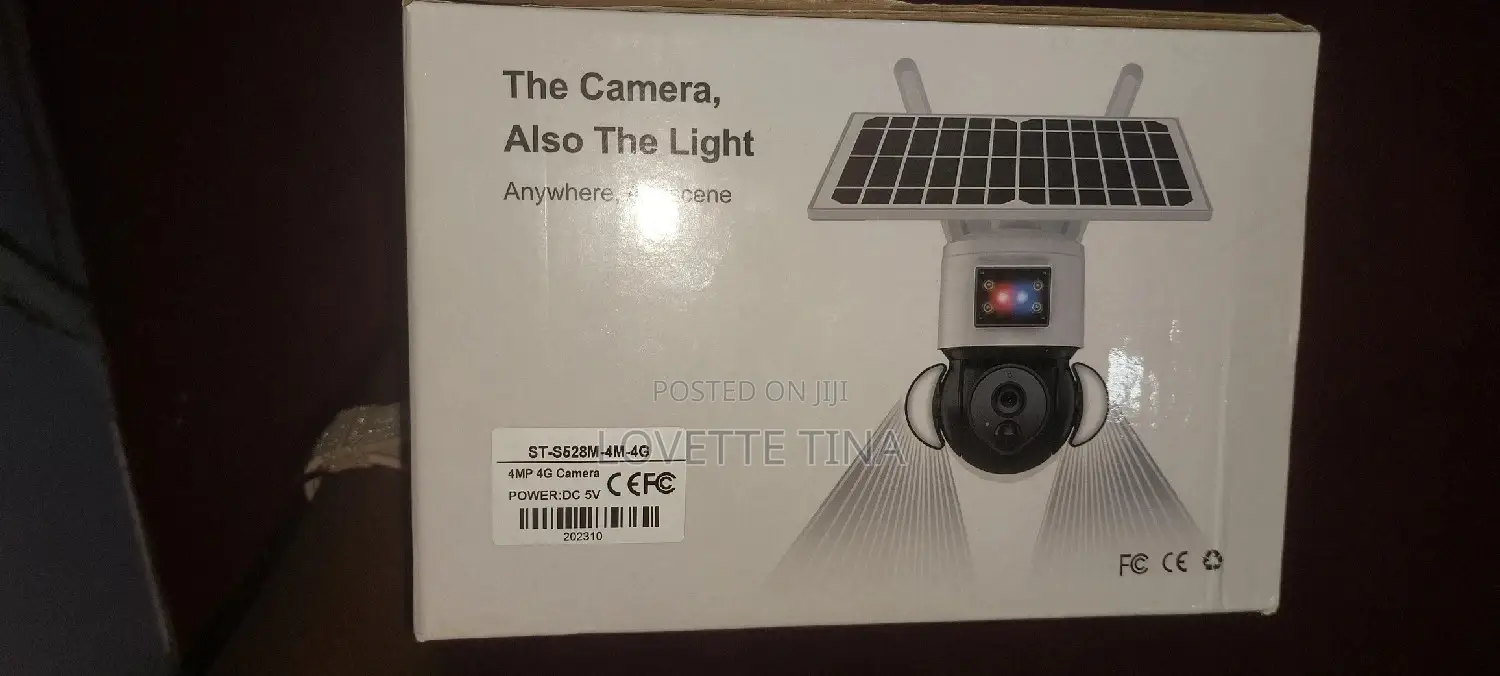 Solar Camera With Simcard Slot