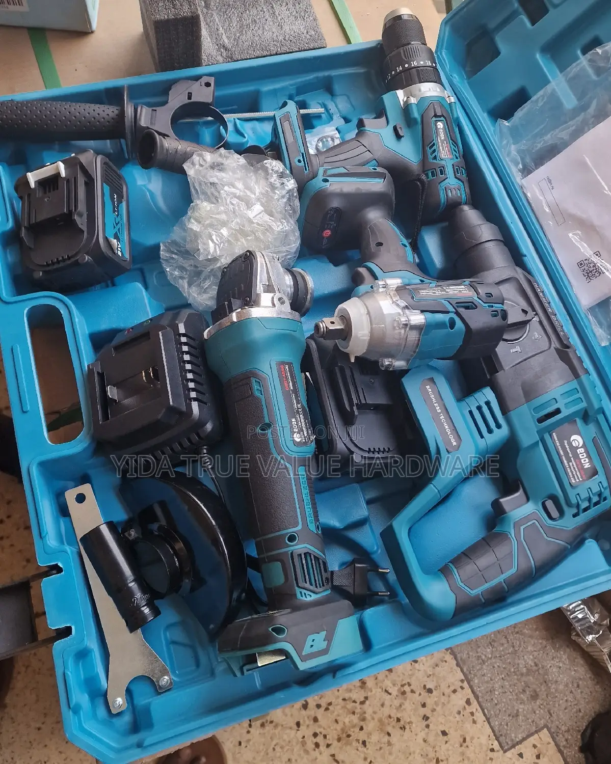 Cordless Hammer Drill, Grinder, Air Wrench, Drill