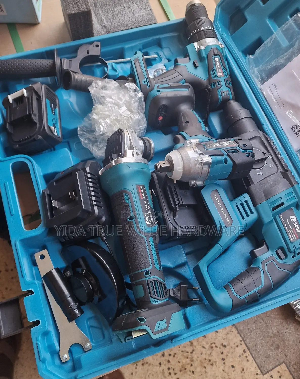 Cordless Hammer Drill, Grinder, Air Wrench, Drill