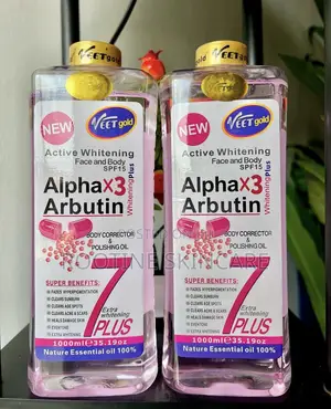 Veetgold Alpha Arbutin Active Whitening Face Bidy Body Oil