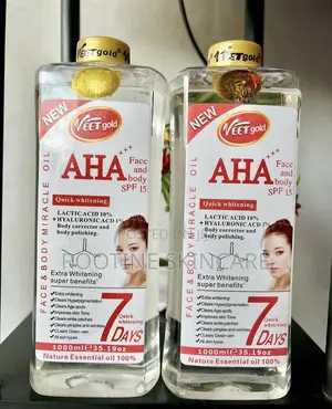 Veetgold AHA Lactic Acid + Hyaluronic Acid Body Corrector