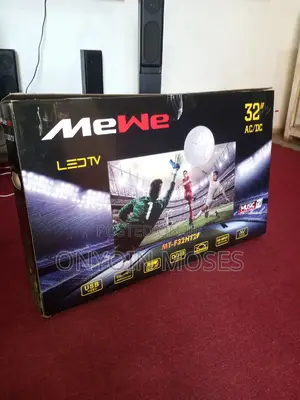 32 Inches Brand New MEWE Digital Tv With Inbuilt Decoder