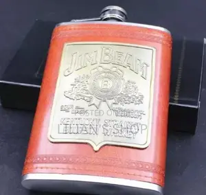 Stainless Steel Whiskey Alcohol Pocket Hip Flask.