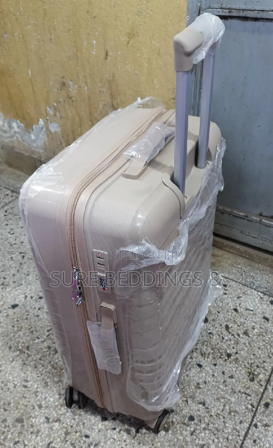 Medium Rubber Suitcase