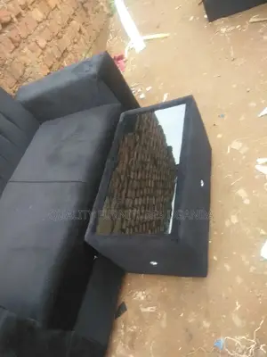 Tinted Tea Table in Black Color