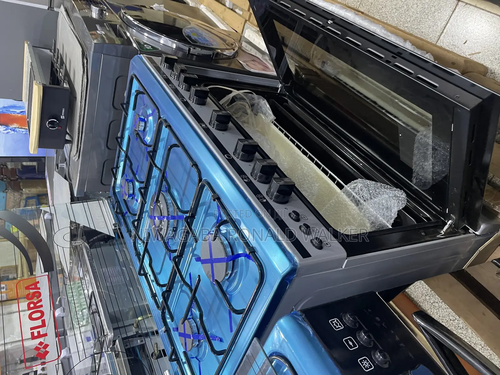5 Gas Burner Oven Cooker