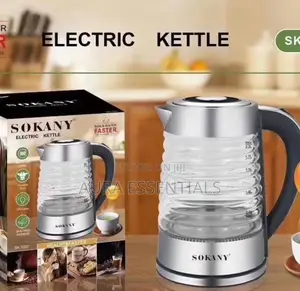 Glass Clear Cordless Electric Kettle