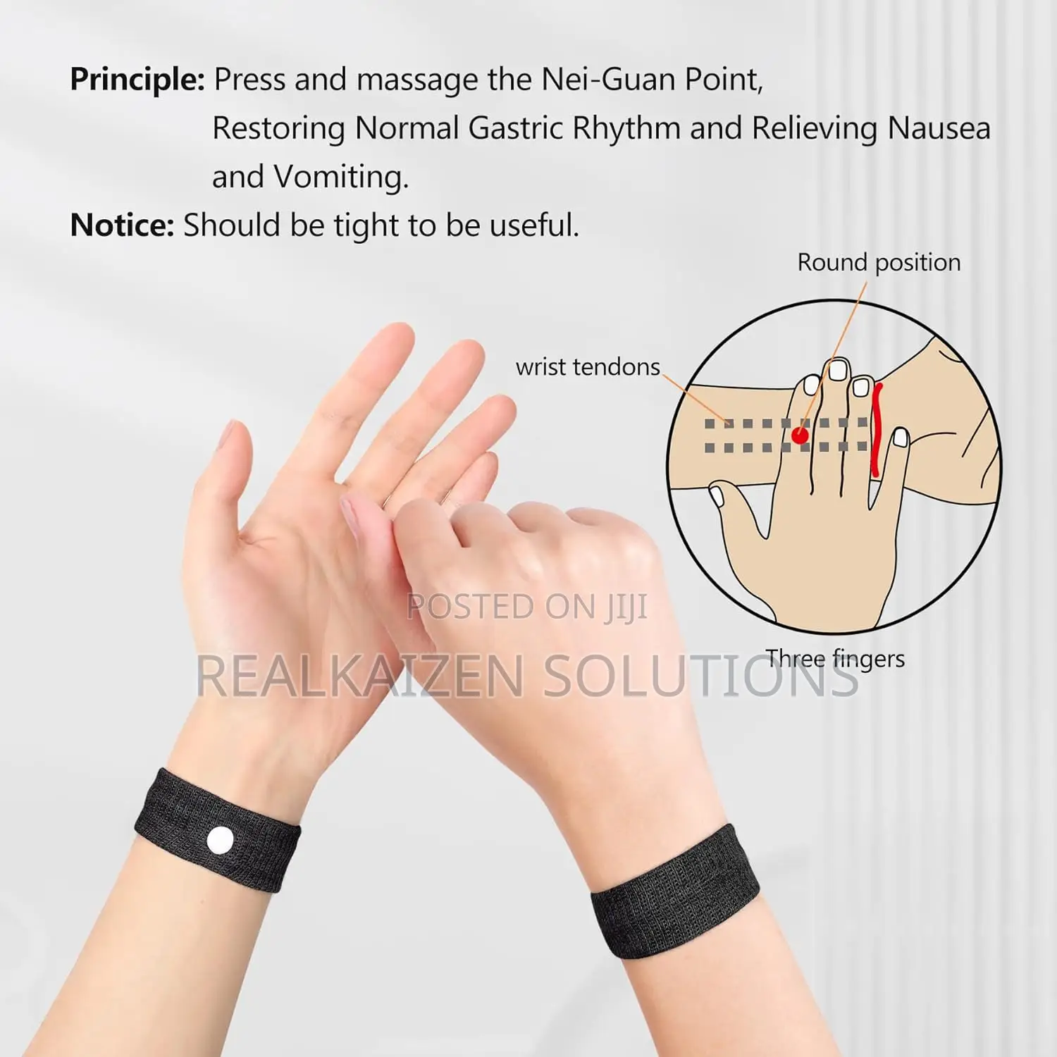Travel Motion Sickness | Dizziness| Nausea Relief Bands