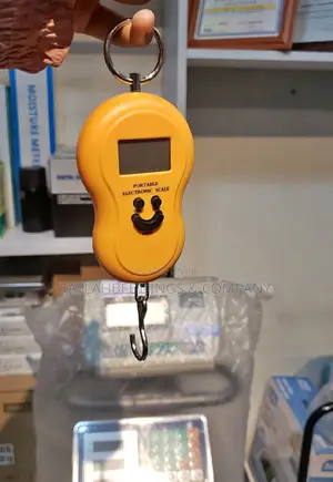 50 Kg Digital Portable Weighing Scale- Yellow