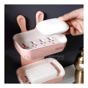 Double Plastic Soap Holder