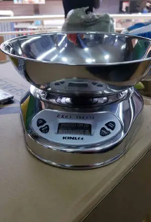 Digital Kitchen Food Scale Battery Model Stainless Steel