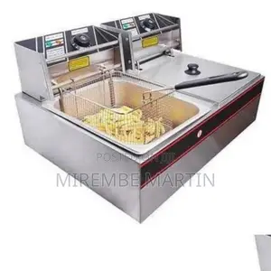 Double Electric Deep Fryer.