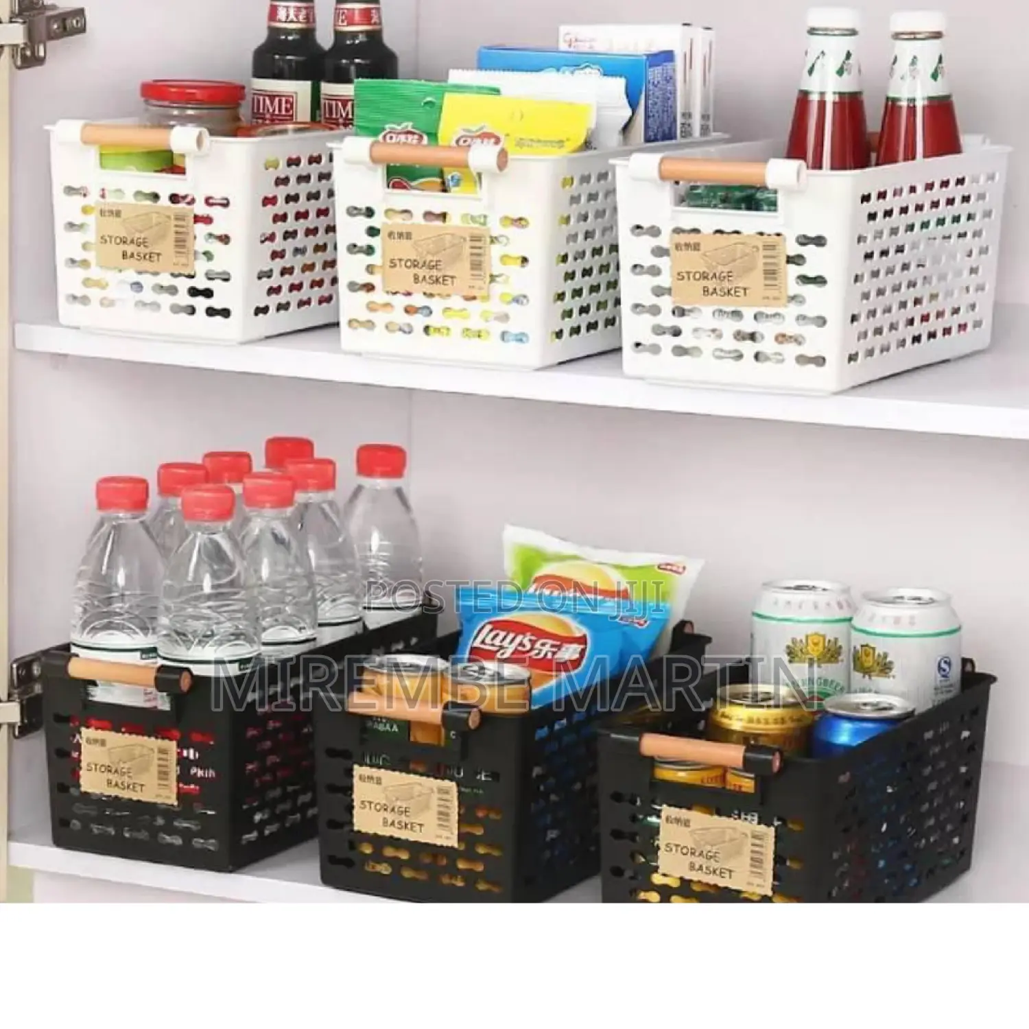 1 PC Storage Basket Organizer.