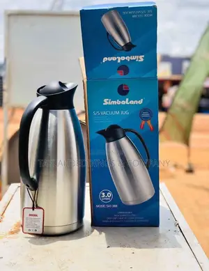 Simbaland Unbreakable Vacuum Flask 3L - Silver