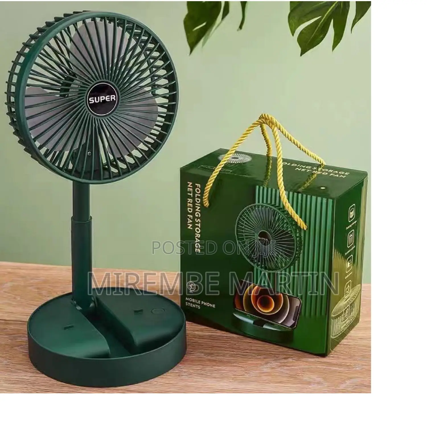 Foldable Mini Electric Fan.