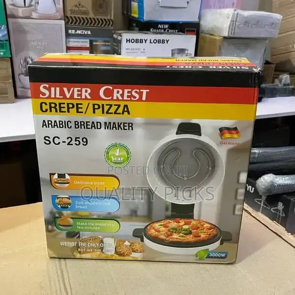 Sliver Crest Crepe Maker
