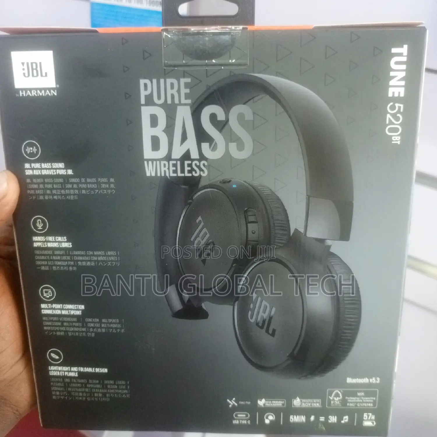 Original JBL Tune520bt Headphones