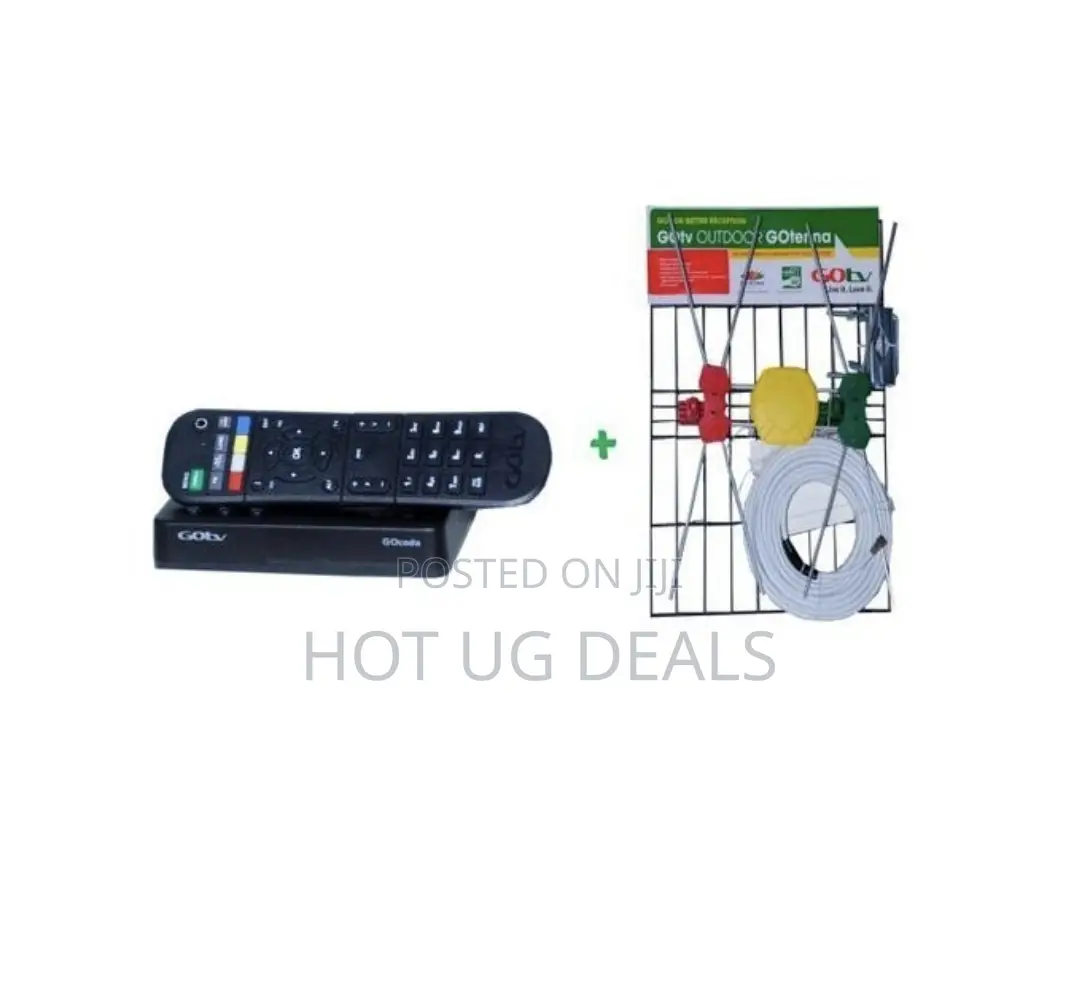 Gotv HDMI Decoder + Antenna + HDMI Cable