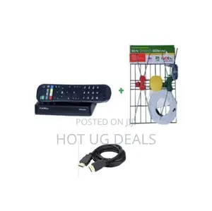 Gotv HDMI Decoder + Antenna + HDMI Cable