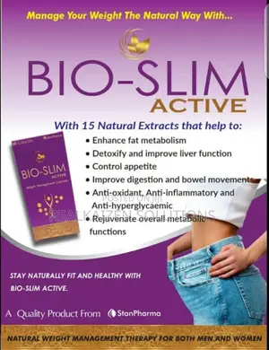 BIO-SLIM Active Weight Loss Management Capsules 60 Capsules