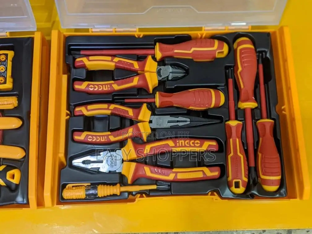 INGCO Set of 9 Pcs. Electrician's Tools