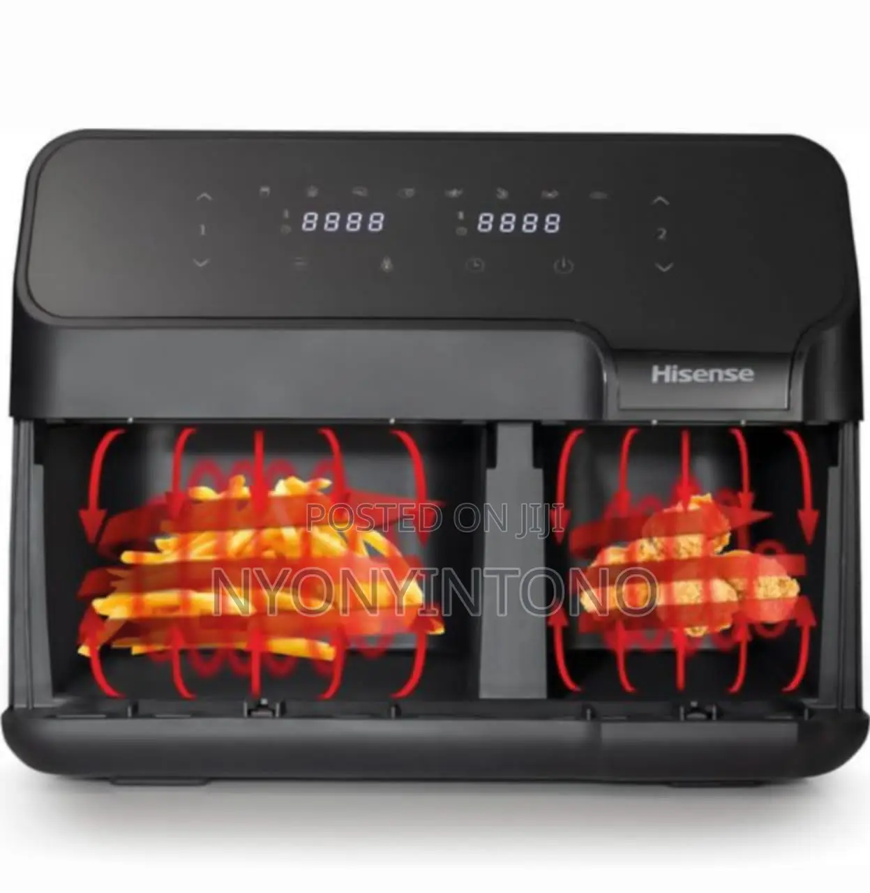 8.6litres Hisense Air Fryer.