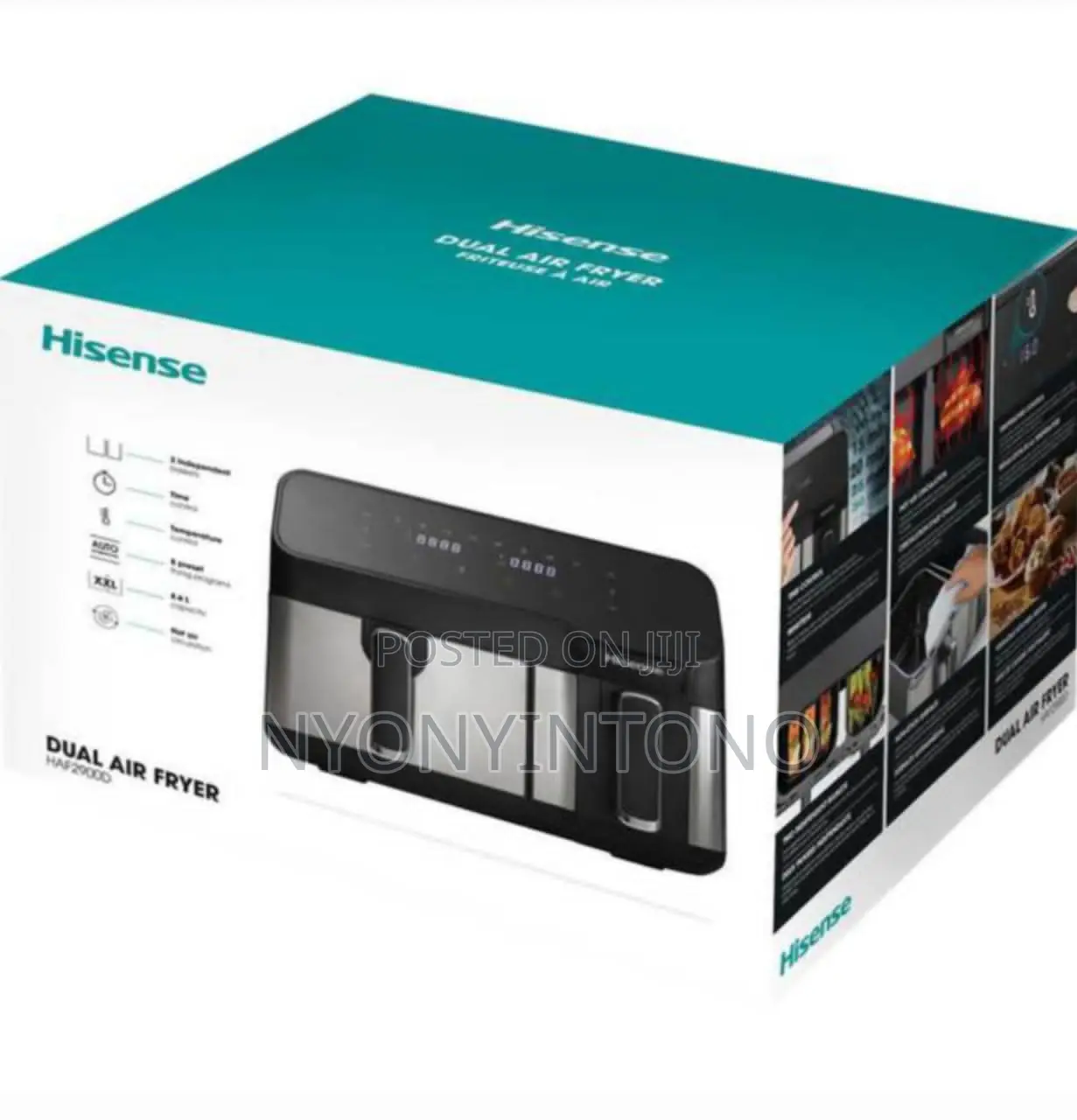 Hisense 8.6litres Digital Air Fryer.