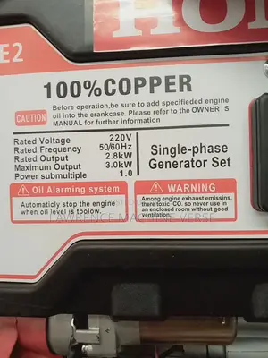 Honda Generator Key State 3kva Japan