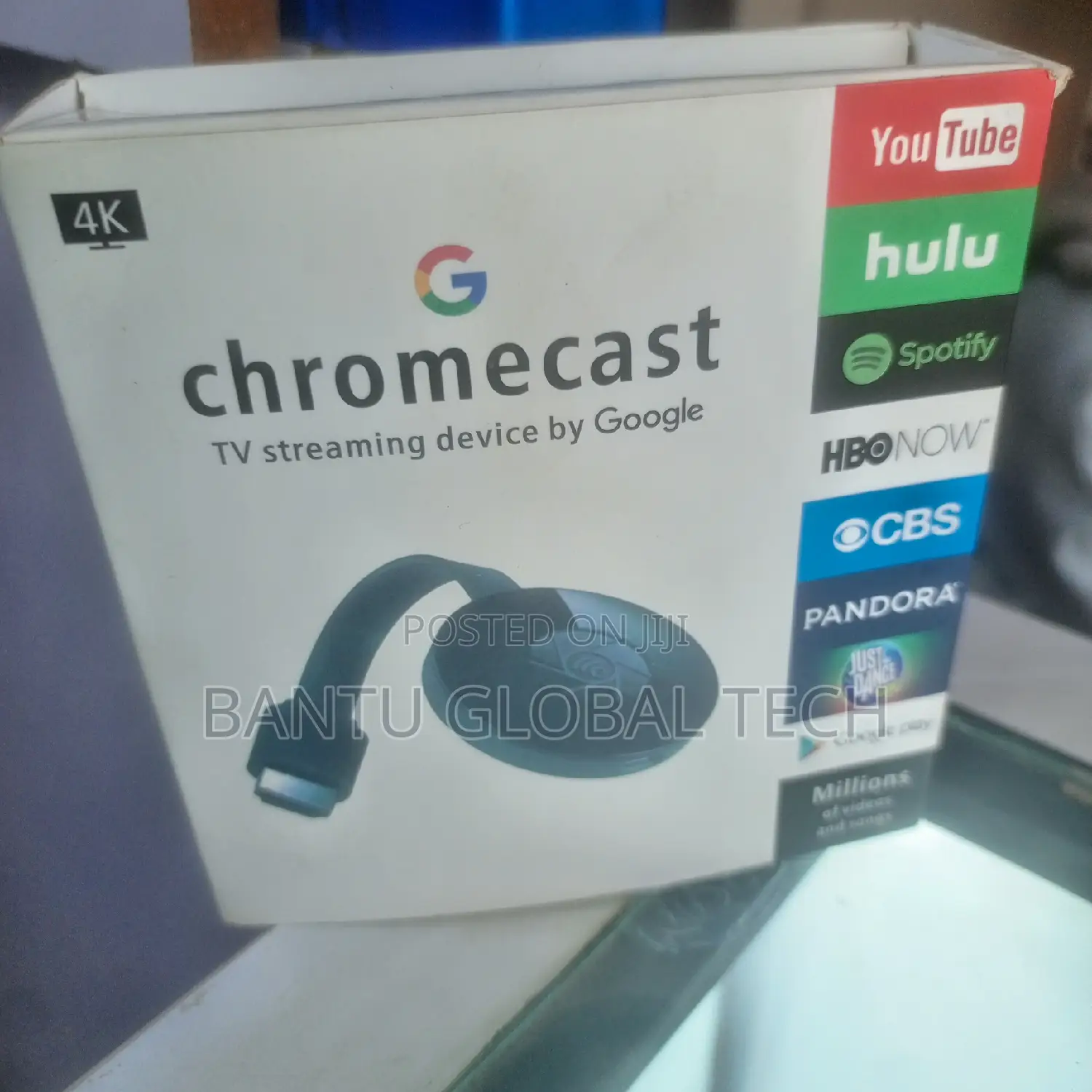 Chromecast TV Streaming Device By Google