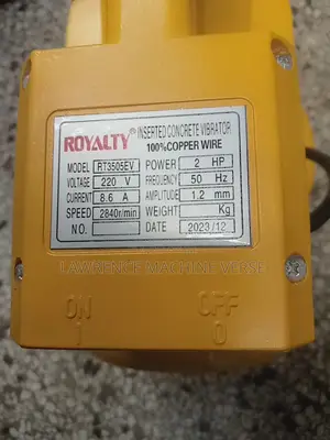 Electric Concrete Vibrator Japan Made
