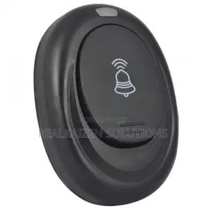 EPSILON Black Wireless Remote Control Doorbell 80meters
