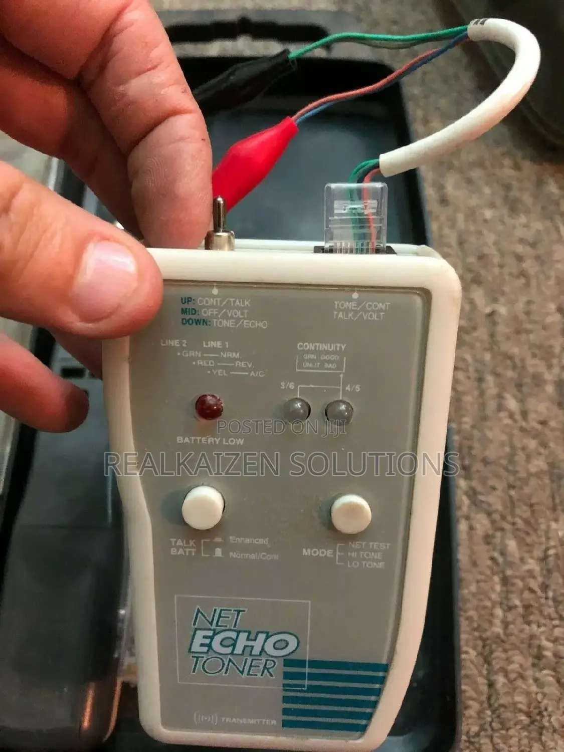 Net Probe And Tone Cable Terminal Tester And Tracker Device