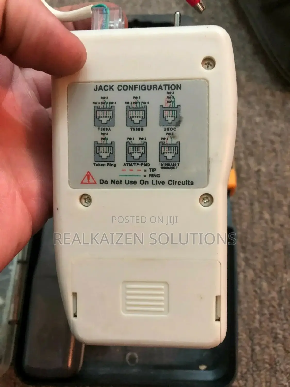 Net Probe And Tone Cable Terminal Tester And Tracker Device
