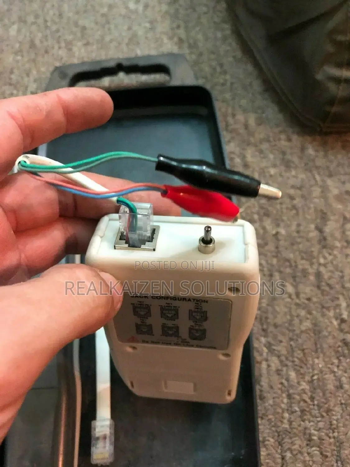 Net Probe And Tone Cable Terminal Tester And Tracker Device