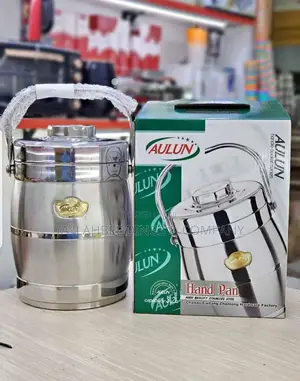 Stainless Steel Double Wall Thermal Vacuum Food Flask 3.2L