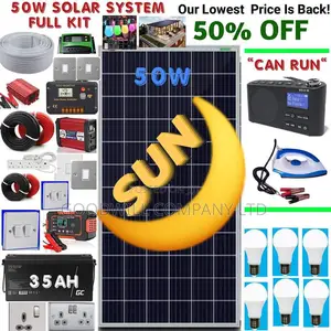 50w Solar Kit Green Energy