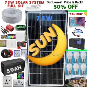 75w Solar Kit Green Energy