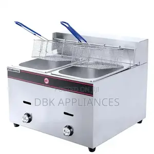Double Gas Deep Fryer – Commercial (12 Litres) ORIGINAL