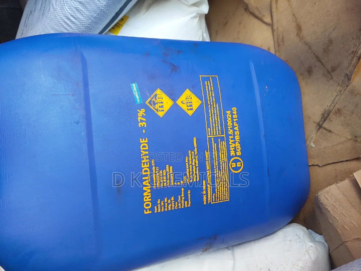 Formaldehyde Formalin
