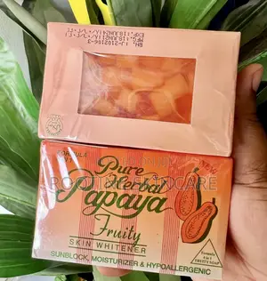Pure Herbal Papaya Fruity Skin Whitening Soap